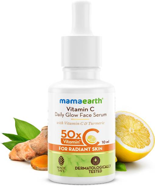 MamaEarth Vitamin C Daily Glow Face Serum With Vitamin C & Turmeric for Radiant Skin Price in India
