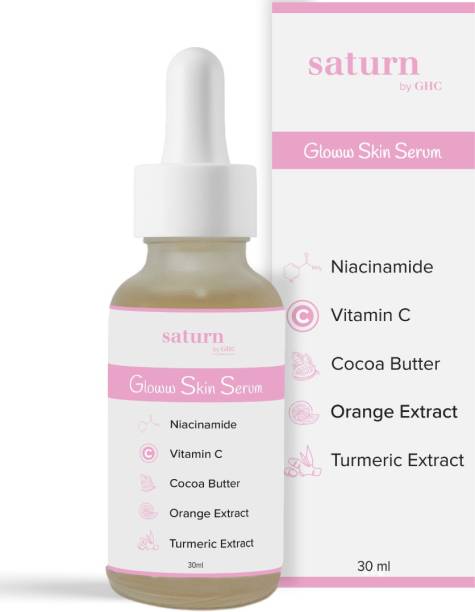 saturn by ghc Vitamin C Serum for Skin Brigthening & Hyperpigmentation, Helps in Skin Glow
