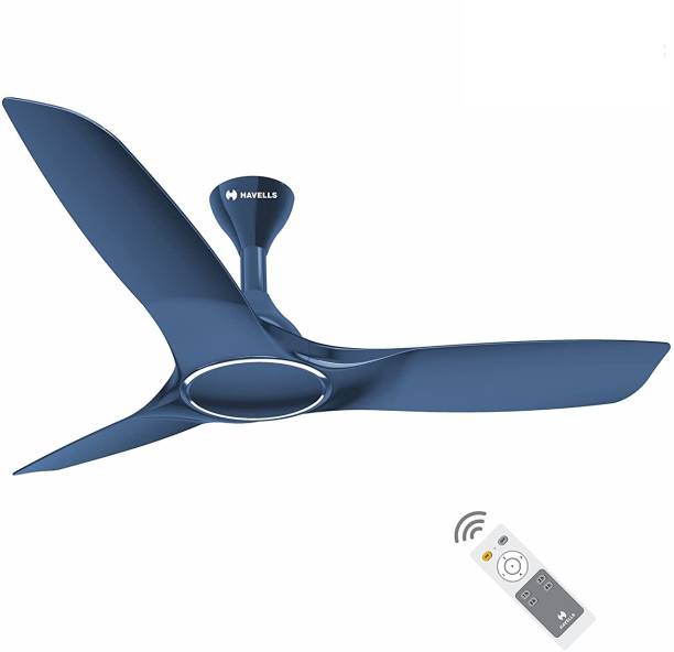 HAVELLS Stealth Air BLDC 1250 mm BLDC Motor with Remote 3 Blade Ceiling Fan