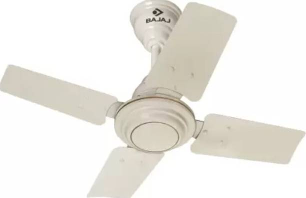 BAJAJ Maxima 24Inch 600 mm 4 Blade Ceiling Fan (Bianco, Pack of 1)