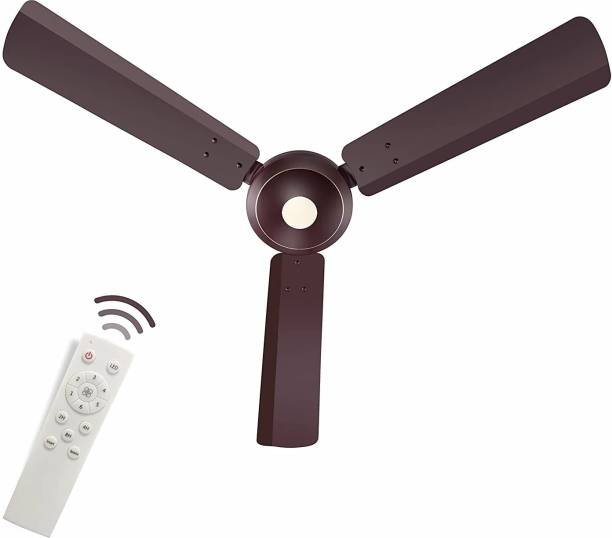 Sameer Auster 5 Star Energy Saving Anti Dust 1200 mm BLDC Motor with Remote 3 Blade Ceiling Fan