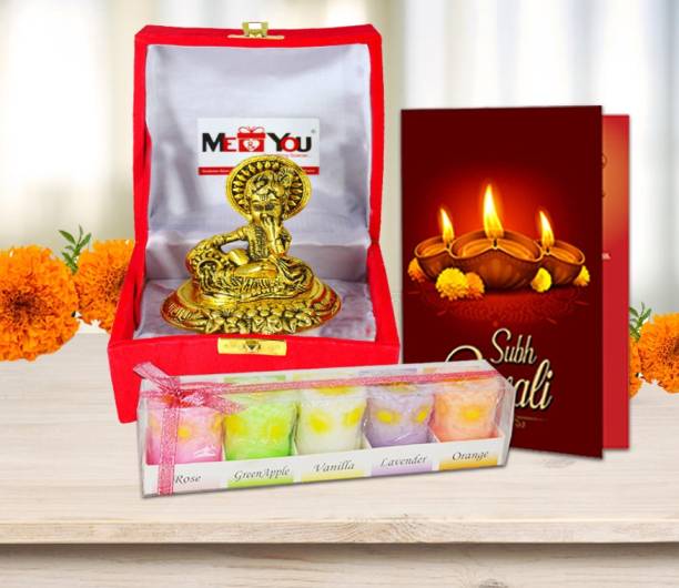 Midiron Diwali Scented Candle Gift Paper Gift Box