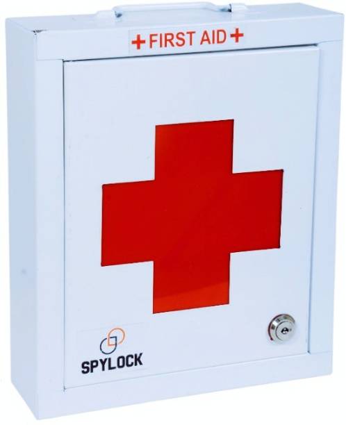 Spylock High Grade Metal First aid Box First Aid Kit Box/Emergency Medical Box First Aid Kit