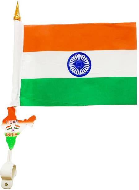 rituraj fashions India Double Sided Wind Car Window Flag Flag