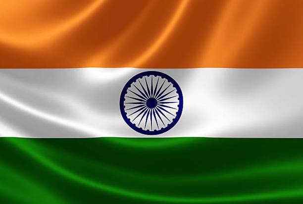 Wollzo Indian (30 x 20 Inch) (National Flag) Rectangle Outdoor Flag Flag