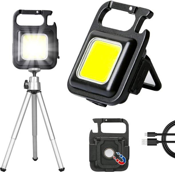 Oximus Multifunctional Keychain Mini LED Ligh Bottle Opener, Magnetic camping light Flash