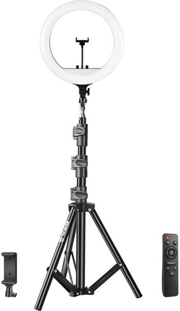 DIGITEK DRL-18RT C9 18 inch LED Ring Light Remote & 250cm Light Stand, Runs on AC Power Ring Flash