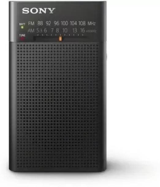 SONY ICFP26 Portable AM/FM Radio (Black) FM Radio