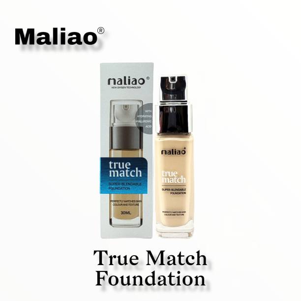 maliao True Match Super Blendable Foundation with Hydrating Hyaluronic Acid Foundation