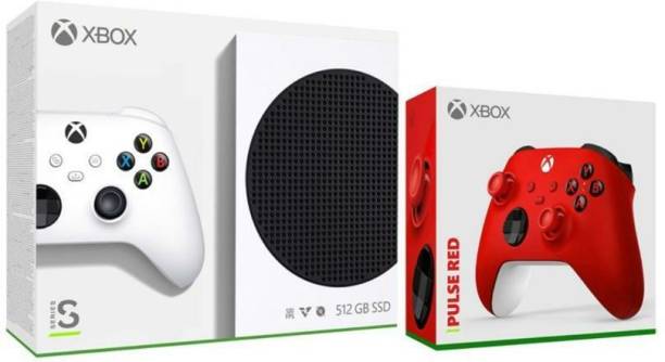 Xbox Series S Console with Extra Controller (Pulse Red)...