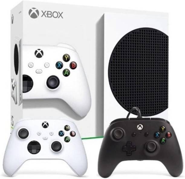 Xbox Series S Console with Extra Wired Controller (Blac...