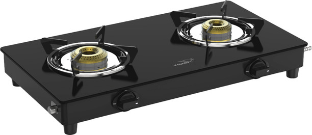 v guard glass top gas stove