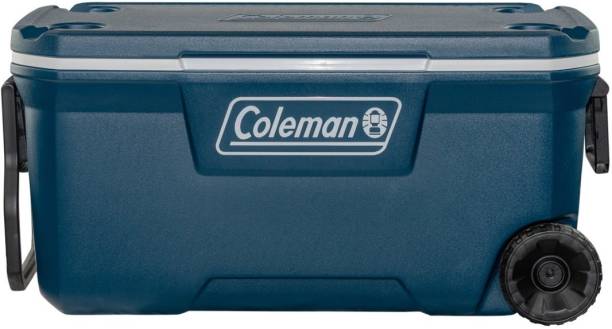COLEMAN 100 QT Large Ice Box,94.6L Keeps the Ice™ up to 5 days(Blue,White)