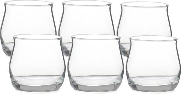 Decorat-In (Pack of 6) 41C00345 Glass Set Whisky Glass