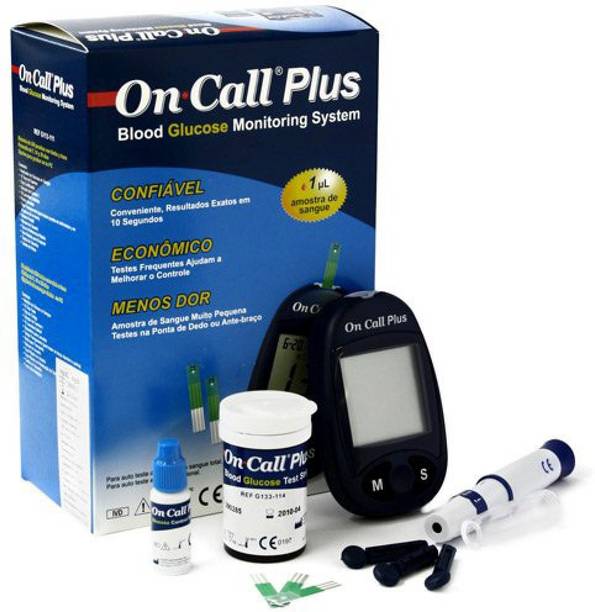 On Call Plus On Call Plus Glucomter With 25 Strips Glucometer