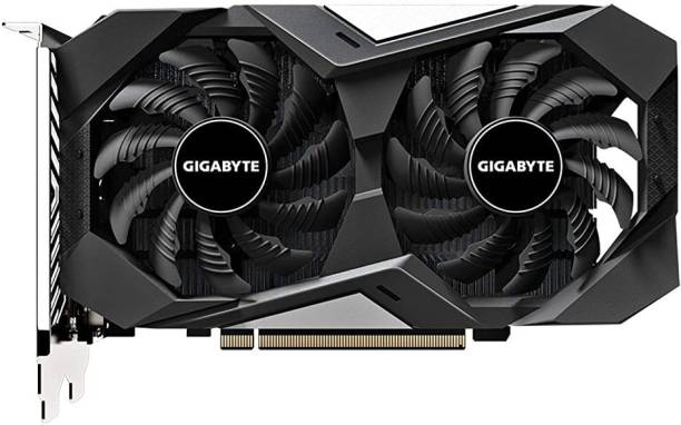 GIGABYTE NVIDIA GeForce GTX 1650 WINDFORCE OC 4G 4 GB GDDR6 Graphics Card