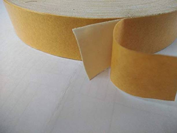 Top seal Yellow Tape (Hair Wig) 1" X 19 Mtr Hair Stamp
