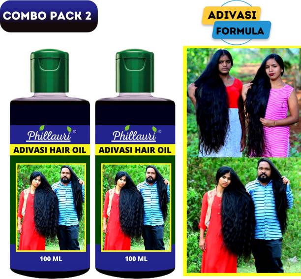 Phillauri Herbal Premium quality hair oil for healthy Scalp 100ml (PACK 2) Hair Oil Price in India