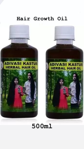 Adivasi Hair Oil 500ml -KASTURI3L Hair Oil Price in India