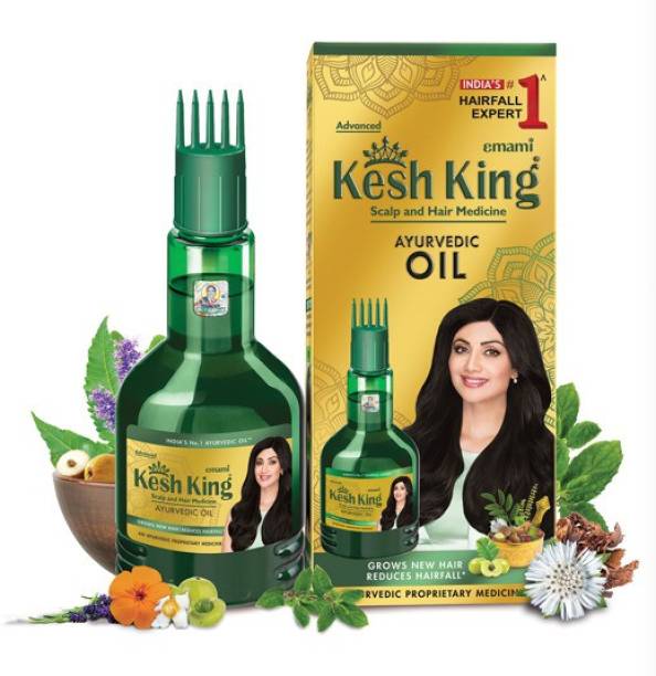 Kesh King Ayurvedic Anti Hairfall|Hair Growth Oil|21 Natural Ingredients Hair Oil
