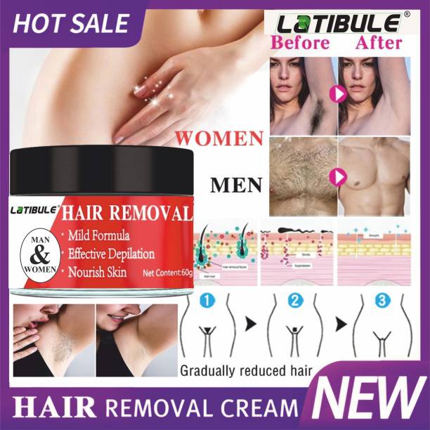 Latibule Hair Removal Cream For Chest , Body & Private Part Removal Cream