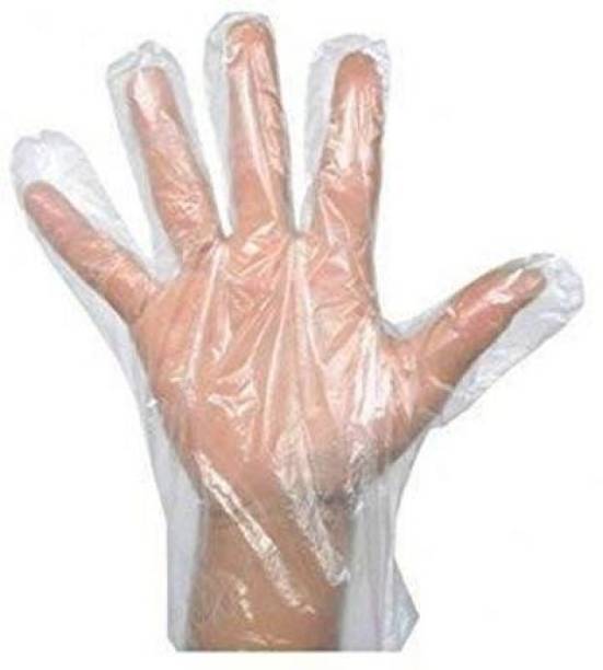 AVIGHNA Disposable Gloves White Hair Straightener Glove
