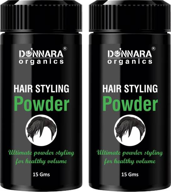 Donnara Organics Hair Volumizing Powder Matte Finish 24hrs Hold Hair Pack of 1 of 15Gms Hair Styling Powder Extreme Hair Volumizer Powder