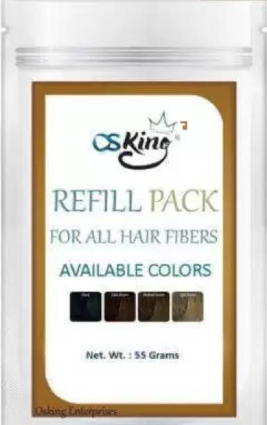 Stylazo Hair Loss Concealer Building Fiber Refill Pack 55g All hair fiber Dark brown 7866889663 soft Hair Volumizer powder