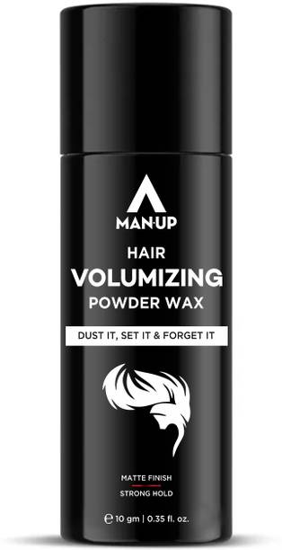 Man-Up Hair Volumizing Powder Wax For Men |All Natural & Zero Toxin Hair Styling Powder 10gm Strong Hold Hair Volumizer Powder Price in India