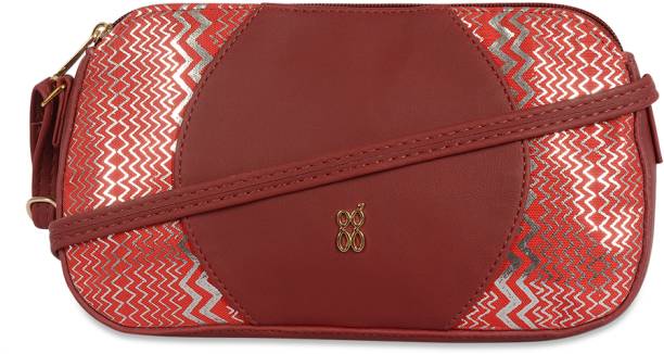 Women Red Sling Bag Price in India
