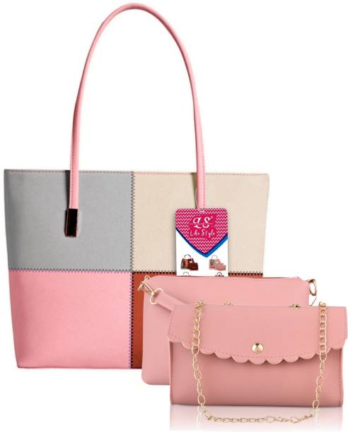 LIKE STYLE Women Pink Shoulder Bag