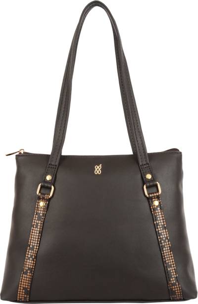 Women Brown Tote Price in India