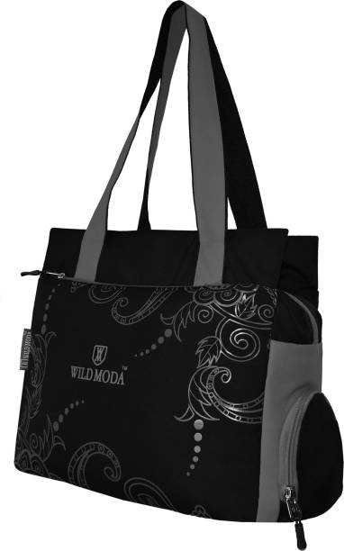 Women Black, Grey Tote Price in India