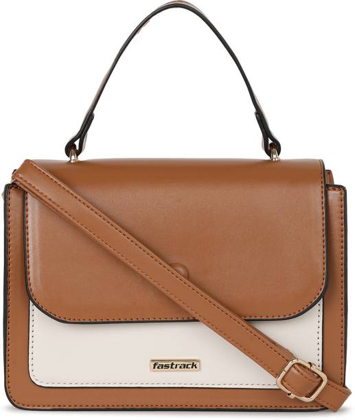 Women Tan Satchel Price in India