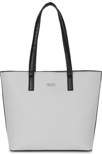 Women Grey Tote Price in India