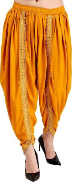 NYMEX Embroidered Rayon Women Harem Pants