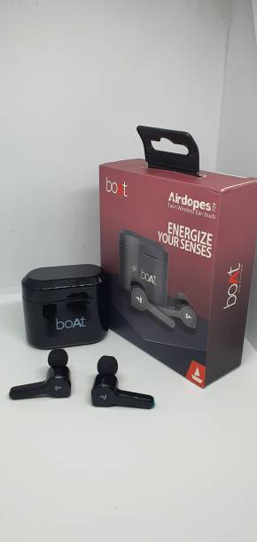 KAKARA boAt Airdopes 402 Bluetooth Headset (Active Black, True Wireless) Bluetooth Headset