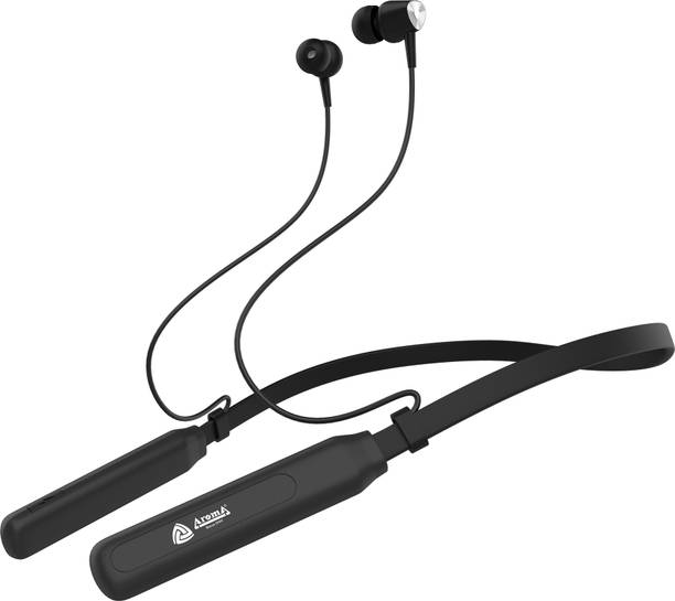 Aroma NB119Pro Belief 48 Hours Playing Time Fast Charging Bluetooth Neckband Earphone Bluetooth Headset