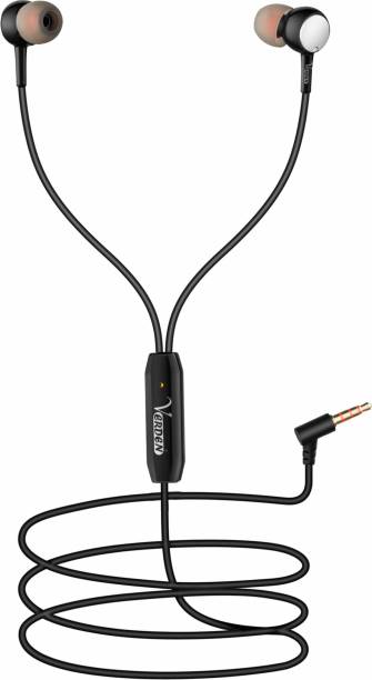 verden VD9 in-Ear Headphones with Mic (Black) Wired Headset