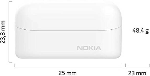 Nokia BH-405 Power Earbuds Lite Snow Bluetooth Headset