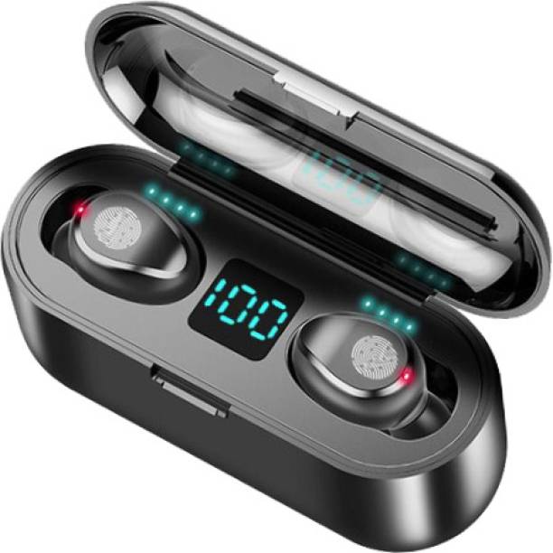 Tunifi F9 Earbuds Upto 48 Hours Playtime with ASAP Charge Bluetooth Headset