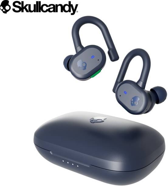 Skullcandy Push Active True Wireless Earbuds, Voice Control Bluetooth Headset