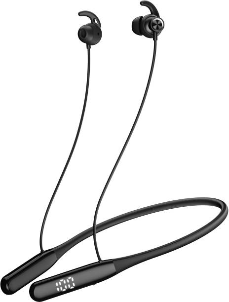 truke Yoga Mystic with 50H Playtime, Fast Charge, ENC, Digital Display, 13mm Speaker Bluetooth Headset