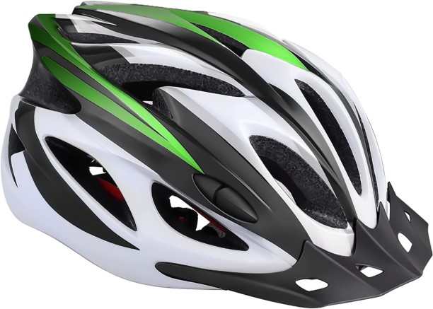 NBZH Bicycle Helmet Built-In Microphone Bluetooth Speaker LED Taillight Highway Mountain Bike Helmet Adult Men Women 54-62Cm 