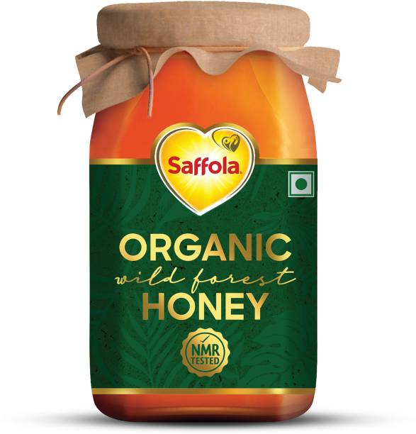 Saffola Organic Honey, NMR Tested, 100% Pure, Wild Forest