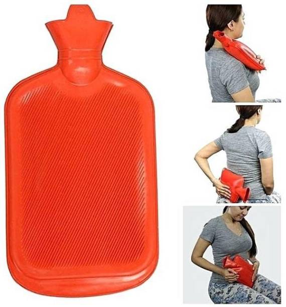 Oliver Hot Water Bottle Bag Portable Warm Thick Rubber Hot Water Bottle For Traveling Hot Water Bag 2 L Hot Water Bag