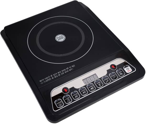 REZEK 2000W Smart Push Button Induction Cooktop Chula Stove, Auto Off, 1 Year Warranty Induction Cooktop