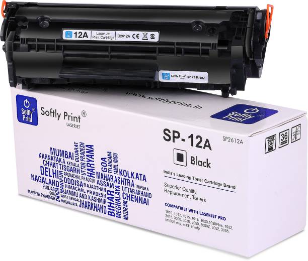 softly print 12A Q2612A Toner Cartridge for HP Laserjet...