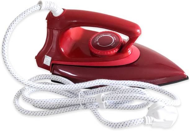 BAJAJ Canvas Metallique Red Pro 1000 W Dry Iron (Red)