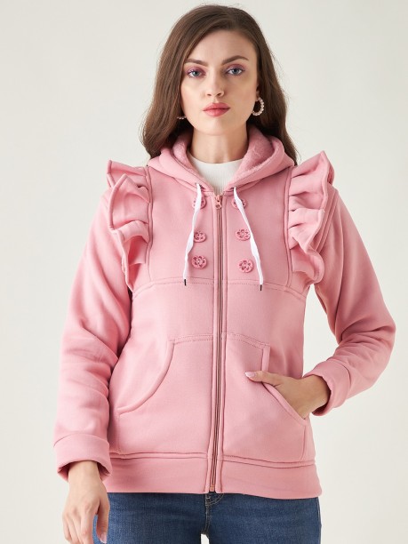Pink Lady Long coat WOMEN FASHION Coats Casual Pink S discount 63% 